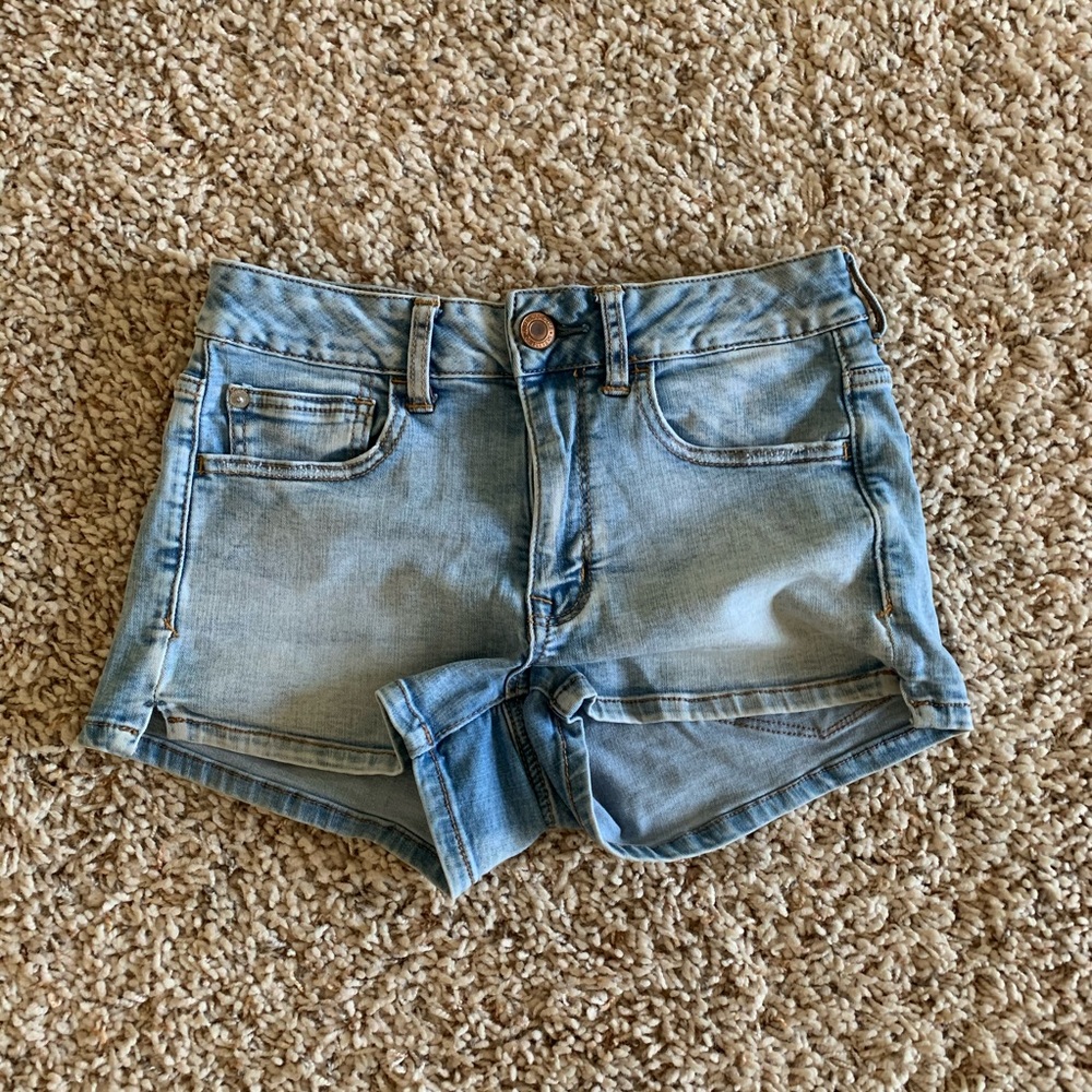 AE Super Stretch Hi-Rise Shortie Size 6